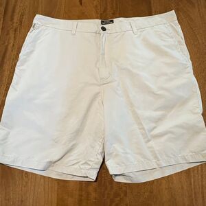Quiksilver Waterman Men’s Shorts 40 Light Cream Cotton Nylon Blend Casual